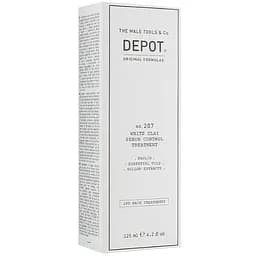 Засіб для контролю виділення жиру на шкірі голови Depot No.207 White Clay Sebum Control Theatment 125 мл - мініатюра 2