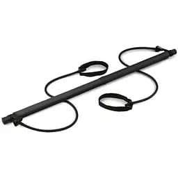 Тренувальна палиця з еспандерами Hop-Sport HS-T090GS чорна