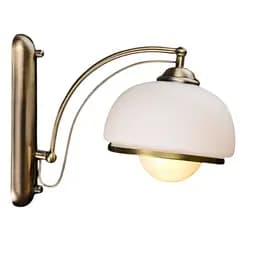 Бра Brille LK-191W/1 E27 AB настінне накладне класичне