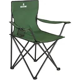 Крісло туристичне Outtec розкладне з чохлом зелене