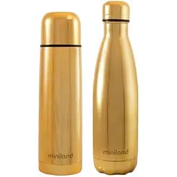 Набор Miniland Mybaby&Me Gold, золотистый, 2 предмета (89259)