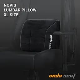 Поперекова подушка для крісла Anda Seat Novis Lumbar Pillow Black Size XL - мініатюра 2