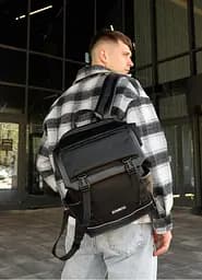 Чоловічий рюкзак Sambag Aura чорний 39 х 29 х 13 см (24551301m)