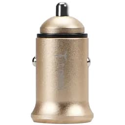 Автомобільний зарядний пристрій T-PHOX Zega 3.1A Dual USB gold