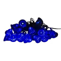 Світлодіодна новорічна гірлянда Devilon дзвіночки IP44 LED 3.6 м 24 л синій (040216)