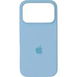 Чехол Silicone Case для Apple iPhone 17 Pro Max Mist Blue AA [145129]