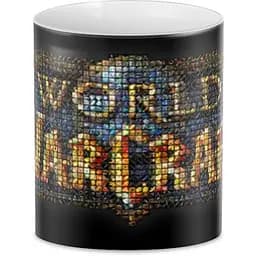 Кружка GeekLand World of Warcraft WOW лого 330 мл белая