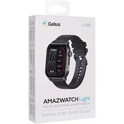 Смарт-годинник Gelius GP-SW015 Amazwatch Light Black (2099901012722) - мініатюра 10