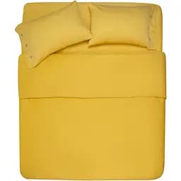 Пододеяльник Ardesto Mix&Match, 200х220см, 100% хлопок, сатин, желтый (ART2022DVS)