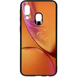 Чохол-накладка Toto Print Glass Space Case Samsung Galaxy A40 Yellow