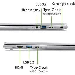 Ноутбук Acer Chromebook CB315-7H (NX.JUVEU.001) - мініатюра 2