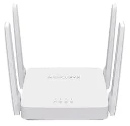 Роутер Mercusys AC10 Wi-Fi 802.11b/g/a/n/ac, 2x10/100M LAN, 1x10/100 WAN, 4 зовнішні антени