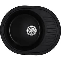 Мойка кухонная HAIBA HB8311-G226 BLACK 570x450x180 (HB0979)