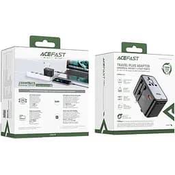 Зарядний пристрій Acefast 5xUSB 75W (3xUSB-C + 2xUSB-A) Gan Z1 Fast Charger (6974316282495) - мініатюра 3