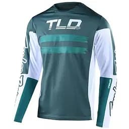 Велоджерси Troy Lee Designs Sprint Jersey Marker Mat Mint-White S (1106-323508002)