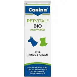 Мінеральний комплекс Canina PetVital Bio-Aktivator для собак та котів, з амінокислотами та залізом 20 мл