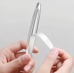 Захисні смужки накладки для автомобіля Baseus Streamlined car door bumper strip CRFZT-02 4 шт. - мініатюра 6