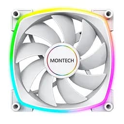 Корпусний вентилятор 140MM AX140 PWM WHITE MONTECH - мініатюра 2