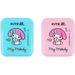 Точилка з контейнером прямокутна Kite My Melody упаковка 24 шт. (HK26-116)