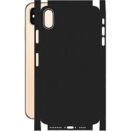 Защитная пленка StatusSKIN для Apple iPhone XS Max Корпус Винил Матрикс черный