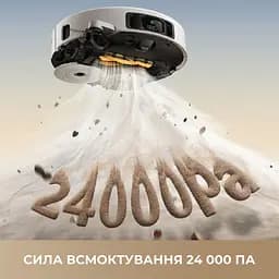 Робот-пилосос MOVA V50 Ultra Complete White EUA - мініатюра 11