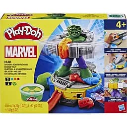 Набор для творчества Hasbro Play-Doh Marvel с массой для лепки Халк (F9826)