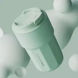 Термокухоль DailyElements Drink Cup 420ml Green [DE08BH003] [134326] - мініатюра 5