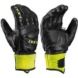 Рукавиці Leki Worldcup Race Downhill S 8 Black/Lemon (1052-649 806301 080)