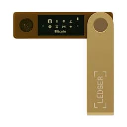 Апаратний гаманець для криптовалют Ledger Nano X Gold (LNXG) - мініатюра 3