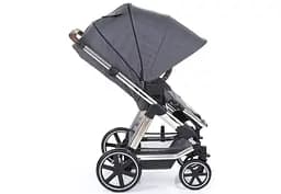 Універсальна коляска 2 в 1 ABC Design TURBO 4T Diamond Collection Asphalt сіра (1200144/1907) - мініатюра 3