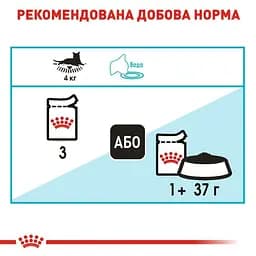 Вологий корм для дорослих котів, що сприяє підтримці здоров'я сечовидільної системи Royal Canin Urinary Care, шматочки в соусі, 85 г - мініатюра 4