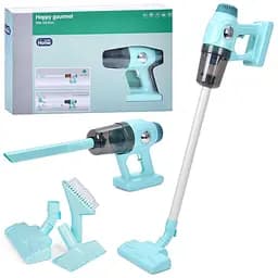 Детская бытовая техника "Пылесос" Bambi A1011-2 меняются насадки, звук, свет