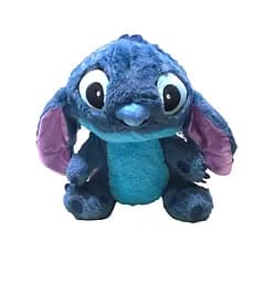 Мягкая игрушка M 19951 Стич, высота 32 см, мягкий мех, синтепон, застёжка-молния (6900077199512) Синий