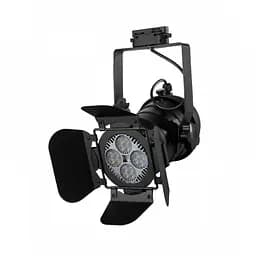 Светильник трековый поворотный KW-18 E27 BK Brille 48-062