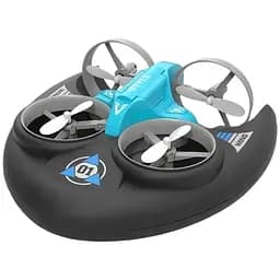 Квадрокоптер JJRC H101 Vehicle Drone Boat 3in1 Blue-Grey [119035]