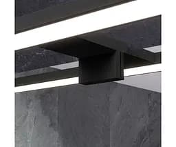 Дзеркало Sanwerk Сімплі "Мініма" 80x65 зі світильником LED "Смарт" black AL 30 см (ZS0000350) - мініатюра 3
