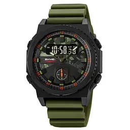 Наручний годинник чоловічий 2355AG Army Green Skmei acs0029974