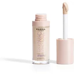 Тональна основа-флюїд  Parisa Iconic Glow Filter з ефектом сяйва 20 мл відтінок № 601 Porcelain glow  - мініатюра 3