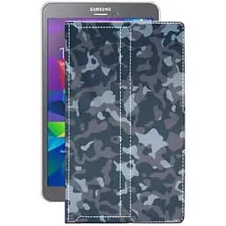 Чохол StatusCASE з екошкіри для планшету Samsung Galaxy Tab A8.0 (T355) Хаки-синій