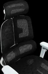 Офісне крісло GT Racer чорне-біле (B-2450 White/Black) - мініатюра 11