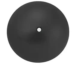 Мяч для пилатеса, йоги и реабилитации PowerPlay PP_4415 Body Shape Ball 22 см Черный (PP_4415_Black)