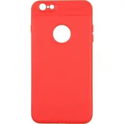 Чохол-накладка iPaky TPU Litchi Stria Series Case Apple iPhone 6 Plus/6s Plus Red