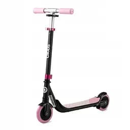 Самокат Qkids Bro, чорний з рожевим (HUBA00030)