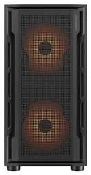 Корпус Cougar Uniface Mini RGB Black без БЖ Mini Tower для Micro ATX / Mini ITX 2xUSB 3.0 / 1xUSB 2.0 макс. CPU - 160 мм / VGA - 340 мм 2x140 мм ARGB + 1x120 мм ARGB бічна панель із загартованого скла вбудований ARGB Hub - мініатюра 2