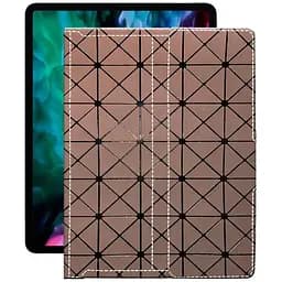 Чохол StatusCASE з екошкіри для планшету Apple iPad Pro 12,9 2020 Коричневий ромб