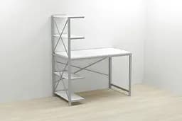 Комп'ютерний стіл Ferrum-decor Джек 75x120x60 Сірий ДСП Білий (FRD-104393)