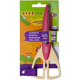 Ножницы ZiBi Зиг-Заг 16.5 см розовые (ZB.5020-10)