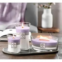 Свічка Woodwick Ellipse Trilogy Amethyst Sky Аметистове небо 453 г (1707525E) - мініатюра 2