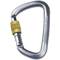 Карабін Singing Rock D Steel Lock screw gate (1033-SR K4080.ZO)