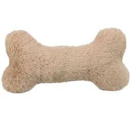 Игрушка для собак Trixie Рождественская косточка со звуком плюш 24 см бежевая (92605_Christmas)